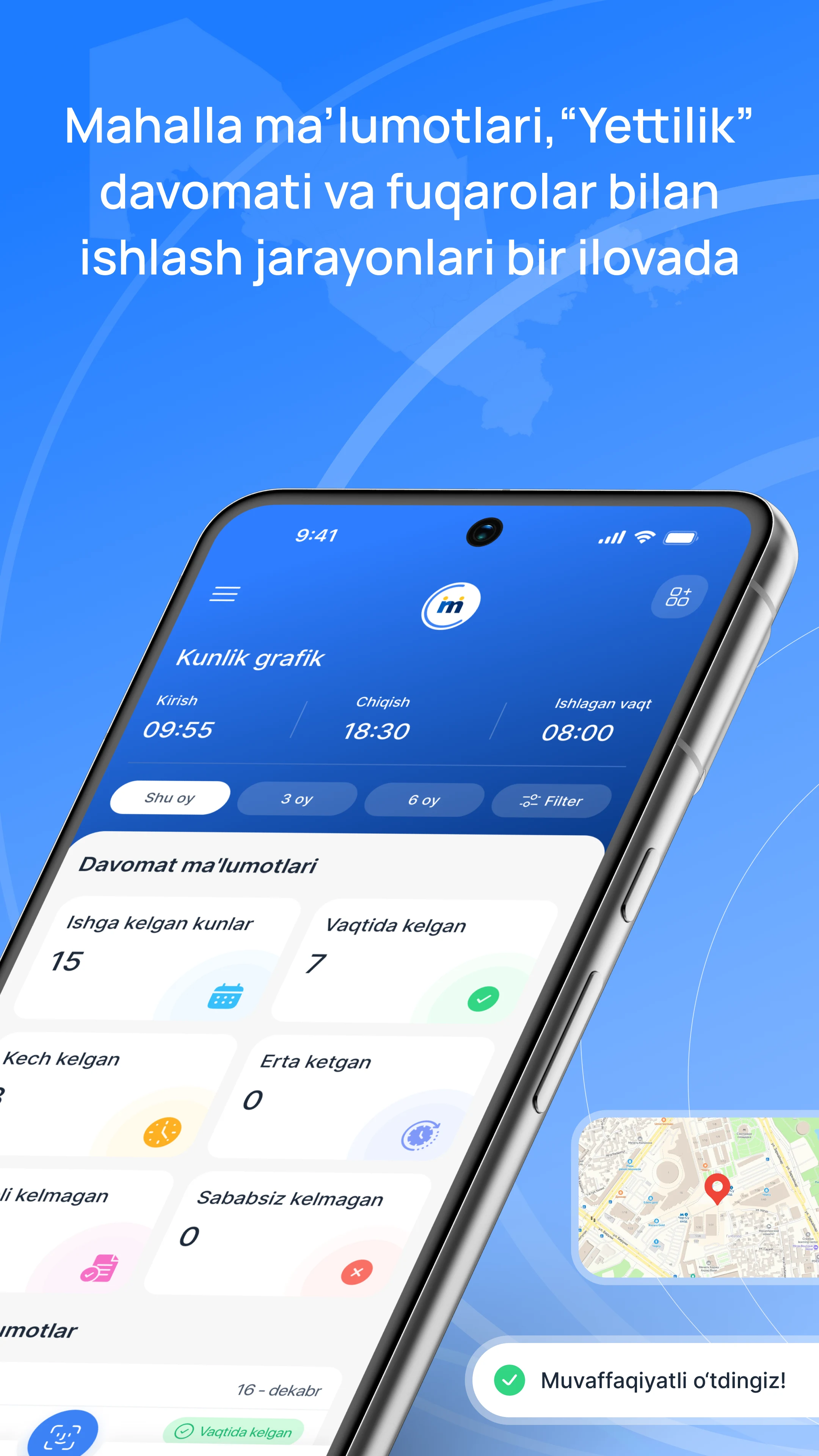 Raqamli Mahalla - Xodim screenshot
