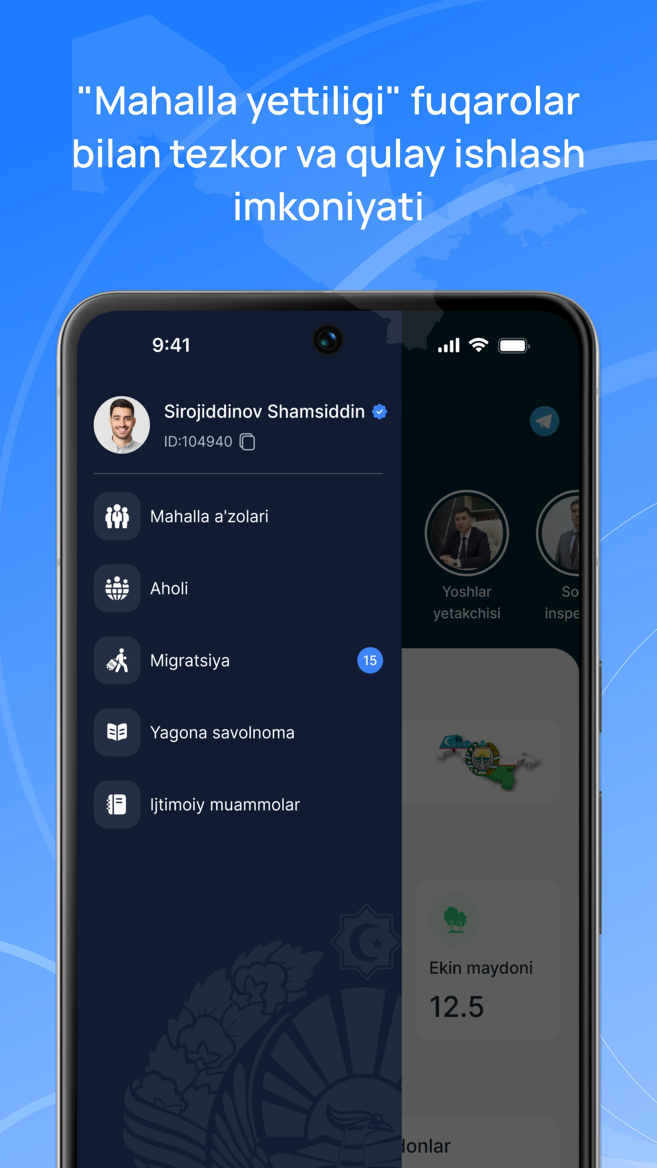 Raqamli Mahalla - Xodim screenshot
