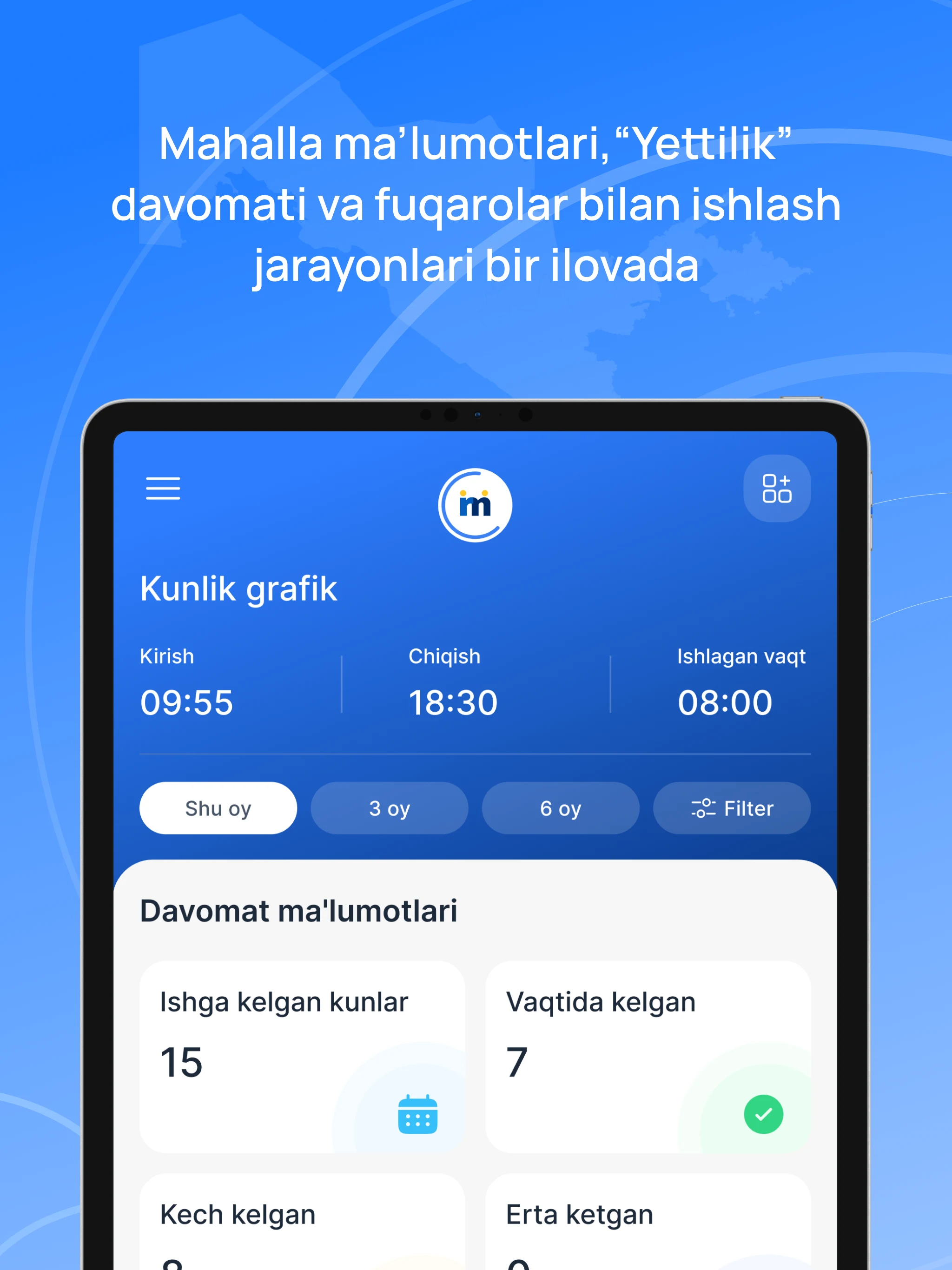 Raqamli Mahalla - Xodim screenshot